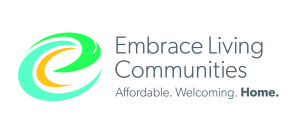 Embrace Living Communities Logo Affordable. Welcoming. Home.